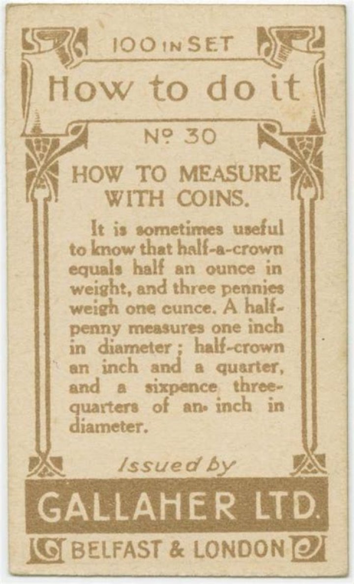 100-Year-Old "Life Hacks" Found On Vintage Cigarette Cards