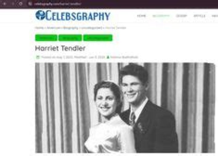 Harriet Tendler – Celebsgraphy
