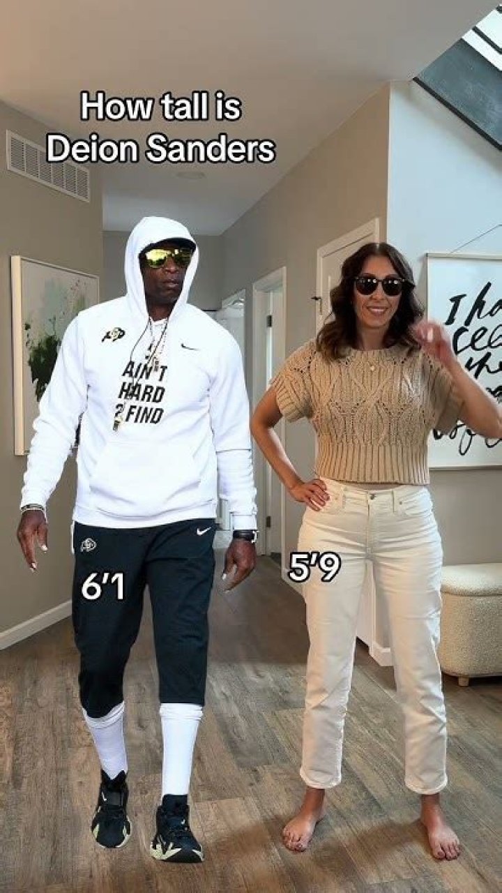 How tall is Deion Sanders