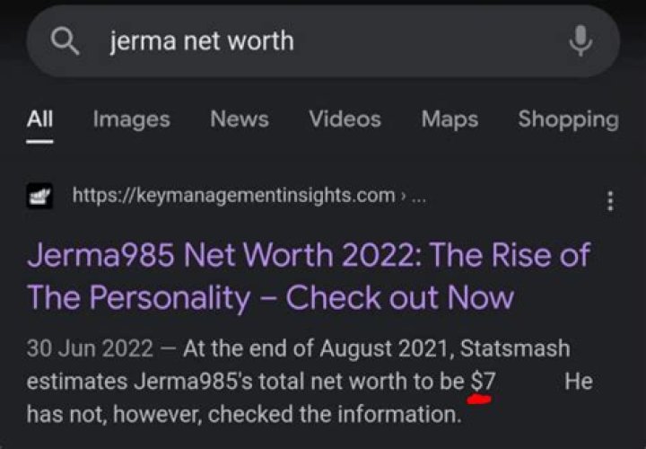 Jerma985 Net Worth and Earnings
