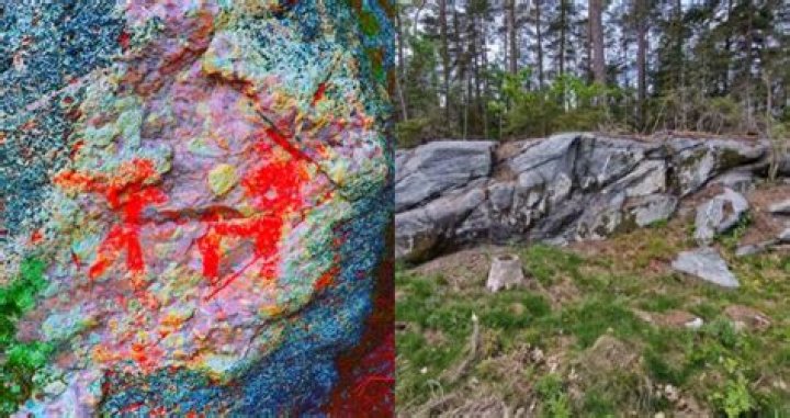 Norwegian Hiker Spots Rare Bronze Age Rock Paintings