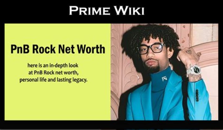 PnB Rock Net Worth, Age, Girlfriend, Height, and Wiki