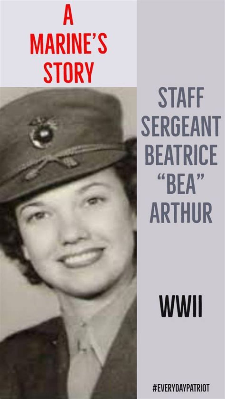 Was Bea Arthur A Marine? Inside The Actress's Time In The Military