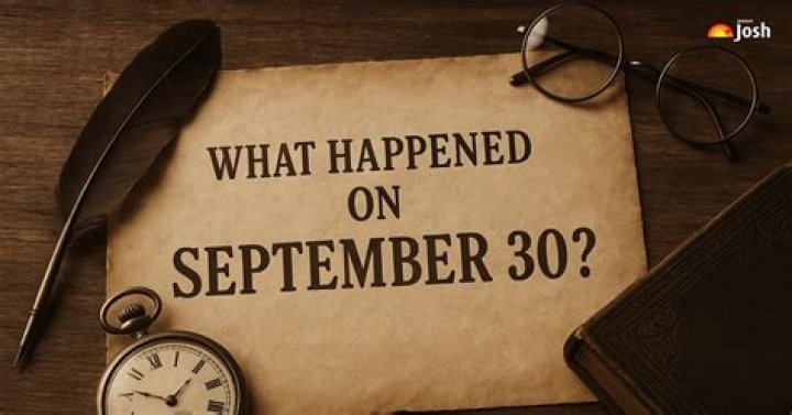 What Happened On September 30th